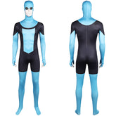 Mark Grayson blau Jumpsuit Invincible Cosplay Outfit